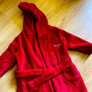 Pottery Barn Kids Cotton Plush Robe